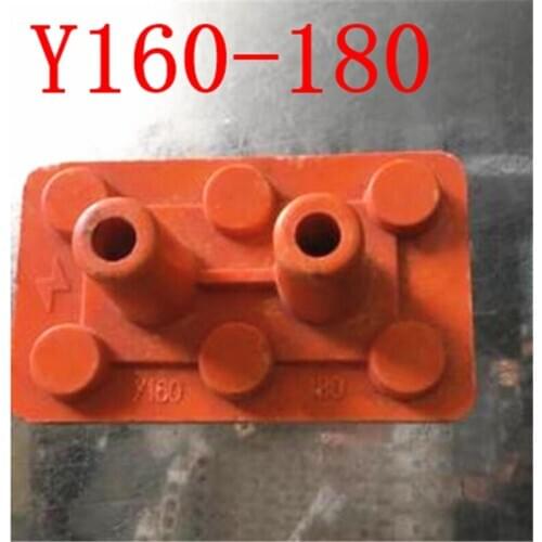 Free shipping Y160-180 Three-phase Motor Terminal Block Wiring Board Orange 11KW-15KW