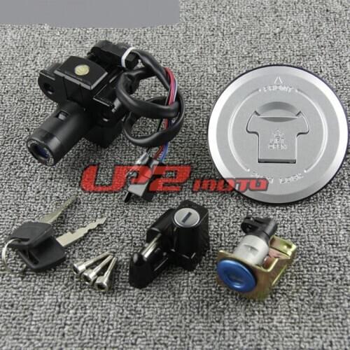 Ignition Switch Fuel Gas Cap Helmet Seat Lock Keys Set For Honda VTR250 MC33 98 99 00 01 02 03 04 05 06 07 1998-2007