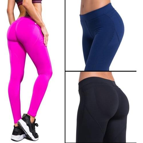 Womens Running Pants Compression Tights Sexy Hips Push Up Leggings Fitness Pants Quick Dry Elastic Trousers