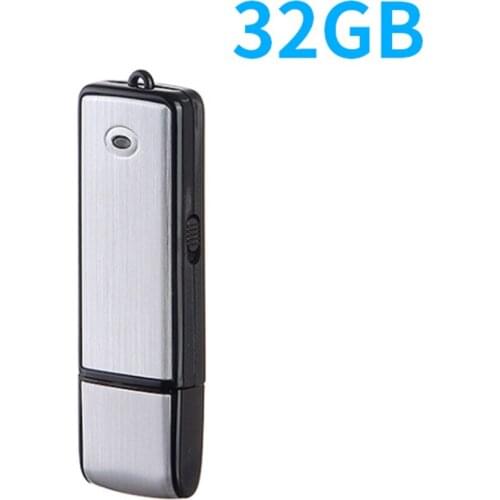 Hot Sales USB 32GB/16GB/8GB Dictaphone USB Recorder Conference Flash Drive Digital Audio Voice Recorder Pen Mini Recorder