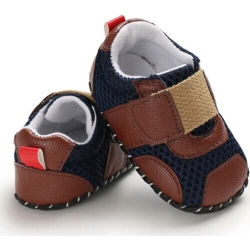 Newborn Boys Girls First Walkers Child Prewalker Child Soft Bottom Anti-slip Tennis 0-18 m Canvas Baby Shoes