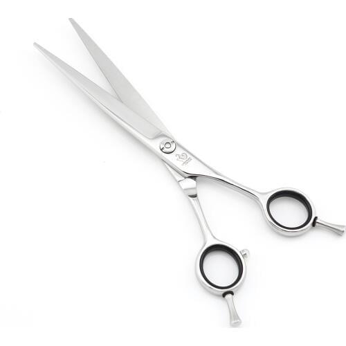 Pet Dog grooming scissors 7 INCH cutting 7 INCH thinning LYREBIRD High Class Silver Scissors 22 Teeth or 24 teeth Thinning NEW