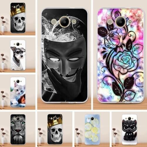 TPU Silicone Case For Huawei Y3 2017 Case Cover For Huawei Y3 2017 Cro-l22 Back Cover Phone Case For Huawei Y5 Lite 2017 Cover