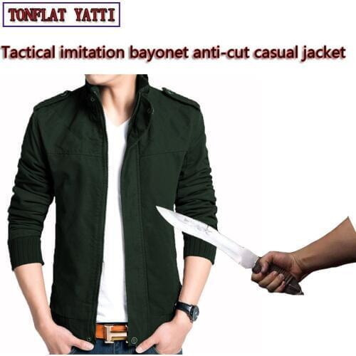 Military Self Defense Stab-resistant Cut-proof Jacket Covert Stab Fbi Warm Security Police Swat Tactical Outdoor Clothes 2020
