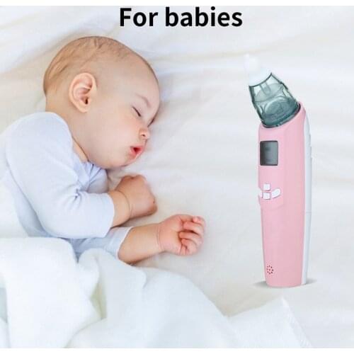 High Quality Baby Nasal Aspirator Electric Adjustable Nose Sucker Plastic Portable Newborn Nose Aspirator