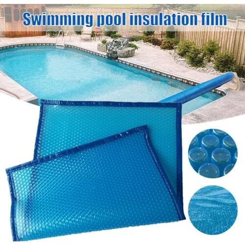 Swimming Pool Cover Protector PE Material for Reduceing Heat Loss at Night FK88