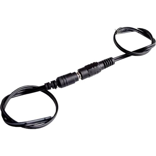 10Pcs Female + 10pcs male 5.5 X 2.1mm DC Power Connector Adapter Cable Pigtail Plug Wire