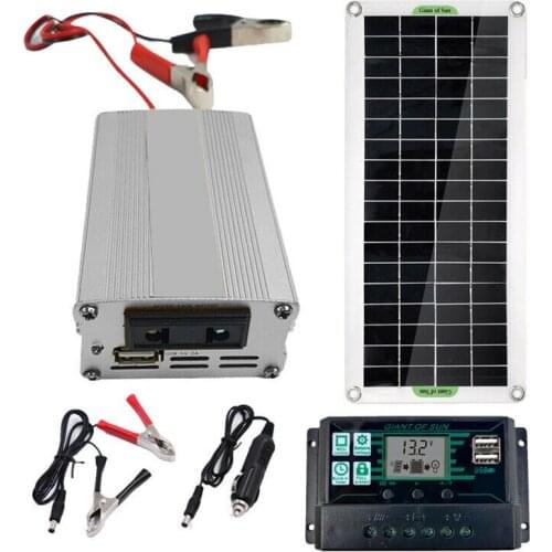 200W Solar Panel Kit 12V to 220V Battery Charger RV Travel Trailer Camper Van with 100A Controller Retail