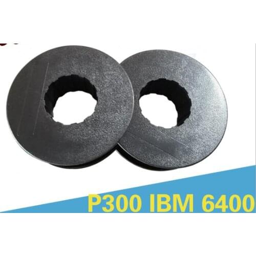 Nylon Printer Ribbon Spool cartridge for Printronix P300 P600 5 Mil Flat Black 107675-001 P5003h 176530-001 P1000 P1300