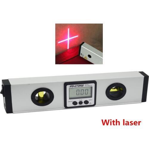 600mm 24inch Laser Protractor Digital Spirit Laser Level LCD Display Digital Level With Laser Beam And Magnet Base