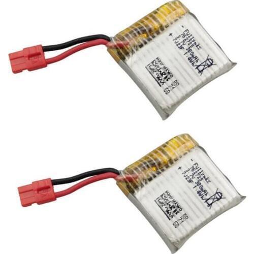 2PCS/Lot 3.7V 380mAh Battery for SYMA X21 X21W Quadcopter Spare Parts Remote Control Helicopter Accessories