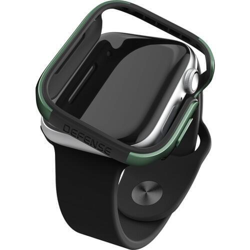 X-Doria Defense Edge Aluminium Bumper Metal Case for Apple Watch 5 4 44mm 40mm 38mm 42mm