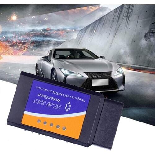 Automobile Fault Diagnostic Instrument Mini OBD2 Bluetooth 2.0 Car Diagnostic Reader Code Scanner Tool Scanner N3P8