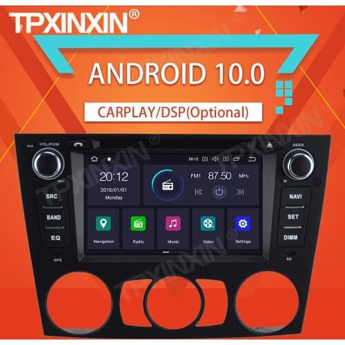 4+64G For BMW E90 Saloon 2005-2012 Android 10.0 Car Stereo Tape Recorder Multimedia video Player GPS Navigation HeadUnit DSP