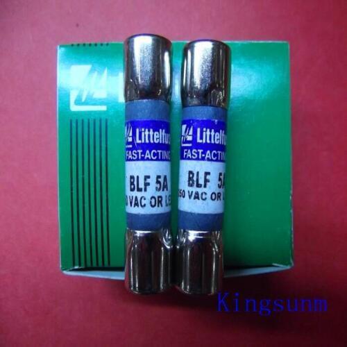 Free shipping 10pcs BLF 5 American Littelfuse fuse / fuse 10*38 genuine 5A 250V