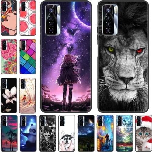 For Tecno Camon 17 Pro Case Cover Bumper On For Tecno Camon 17 Pro TPU Soft Silicone Back Cover Case Camon17 Pro 17Pro Coque