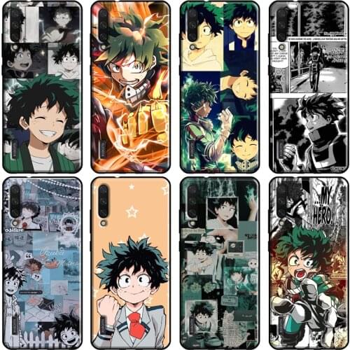 Deku Izuku Midoriya My Hero Academia For POCO X3 M3 F2 Pro Case For Xiaomi Mi 11 A1 A2 A3 Mi Note 10 Lite Mi 10T 9T Pro Coque