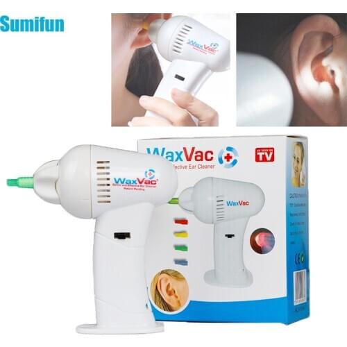 1set Electric Ear Cleaner Safe Healthy Easy Painless Electrical Vacuum Earwax Cleaner Wax Remover Painless Pick Cordles C2027