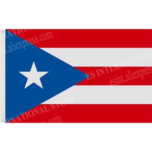 Puerto Rico Flag National Polyester Banner Flying150* 90cm 3ft x 5ft flag All over the world Worldwide outdoor