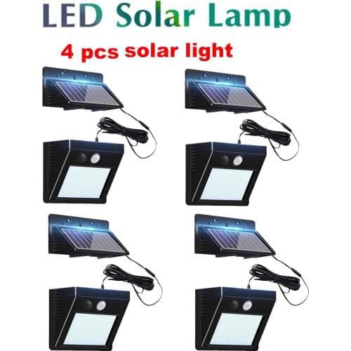 30 LED Solar Light PIR Motion Sensor Solar Garden Light Waterproof Outdoor Energy Saving Street Yard Path Home Lampoptional sepe