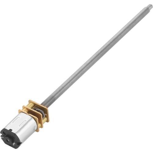 M4 Long thread shaft 100mm N20 gear motor Screw shaft With Fixed terminals Quality