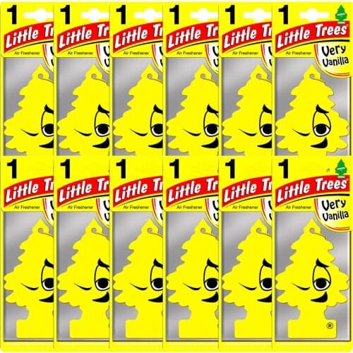Little Trees Very Vanilla Vanilya Aromalı Oto Kokusu 12 Adet