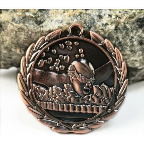 Swimming Medal Metal Children Medal Swimming Competition Listing School Factory Sports Medal 2021