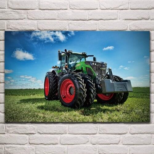 Model 942 tractors agricultural machinery artwork living room home art decor wall print wood frame fabric poster KP944