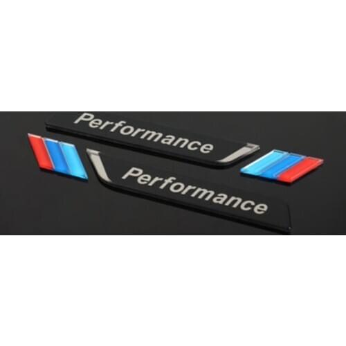 2X Acrylic Car sticker M Power Performance Decal Emblem sticker For BMW M 1 3 4 6 7E ZX M3 M5 M6 Mline Car Styling Accessories