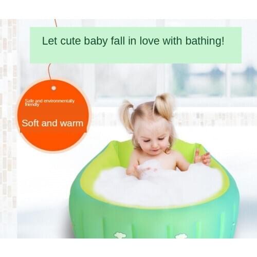 New Baby Inflatable Bathtub PVC Comfortable Baby Bathtub Baby Bathtub Baby Baby Bathtub Baby Tub Bath Kids Bath Tub
