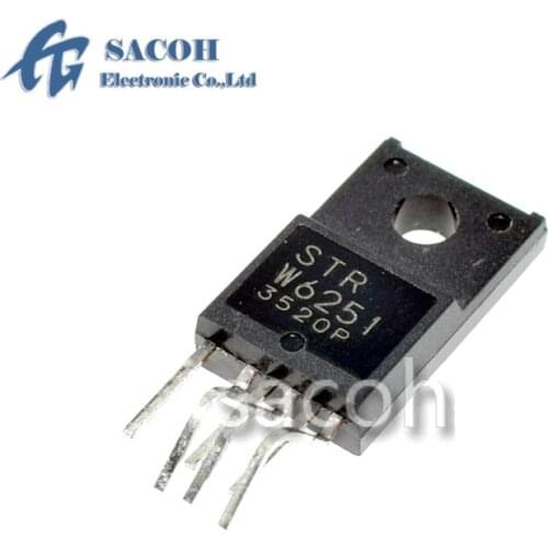 Original 10PCS/Lot STRW6251 STR-W6251 or STRW6252 STR-W6252 STRW6253 STR-W6253 STRW6253M STR-W6253M TO-220F Switching Regulator