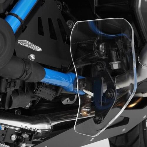 FOR BMW R1250GS R1200GS ADV LC R 1200 2013-2020 Motorcycle PC Material Transparent Foot Pedal Splashproof Foot Plate Windshield