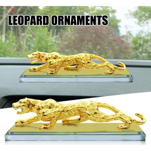 Leopard Car Perfume Diffuser Ornament Creative Personalized Resin Crafts Decoration for Home Office Car M8617