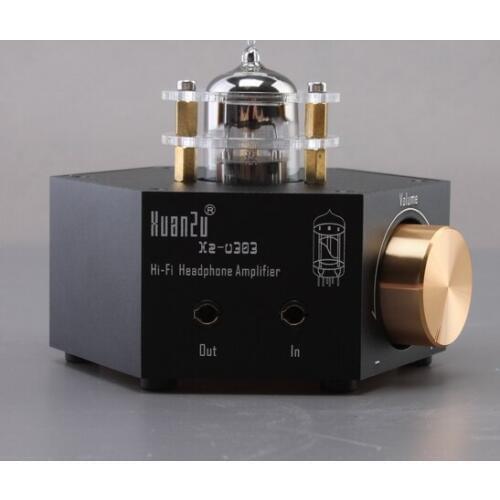 Xz-U303 HIFI large current class A 6N3 Vacuum Tube Headphone thrust diy amp Earphone preamplifier