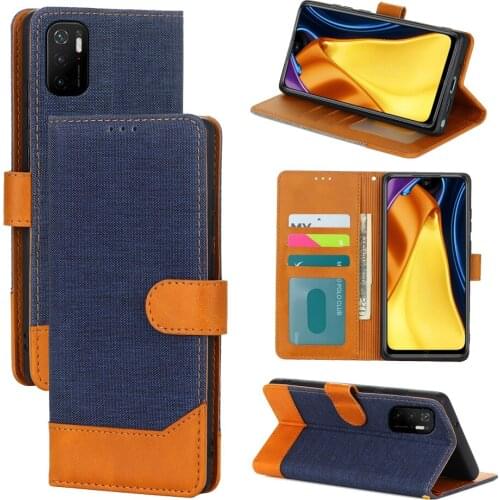 Phone Protective Book Case For Xiaomi POCO M3 Holder Flip Wallet Satnd Coque Etui Cover On Mi Poco M3 Pro 5G Leather Case Hoesje