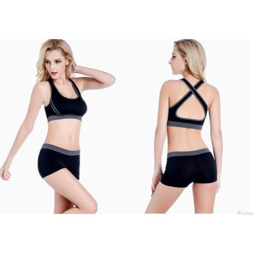 Ladies Padded Push Up Sporter Bra For Yogi Bra Fitness Daily Wear Wire Free Bra Seamless Solid Bra White Top