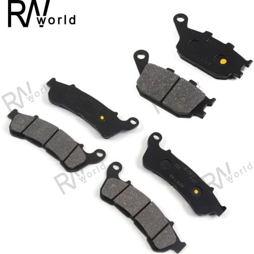 1 / 2 /3 Pairs Motorcycles Front and Rear Brake Pads Accessories For HONDA NC 700 SD 2012 2013 2014 NC700 DCT NC700SD NC-700 ABS