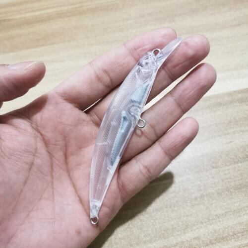 10.5cm 15g 10pcs Blank Nude Baits Crank Pencil Minnow Bait Unpainted Lure Bodies Fishing Bait