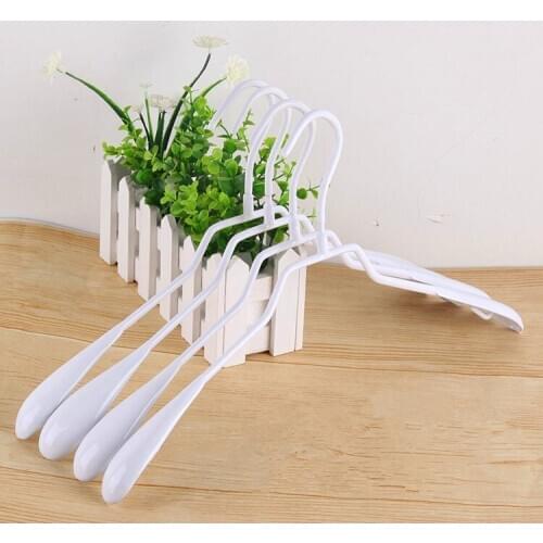 10pcs/lot 40cm Stainless Steel Hangers/Household Skid-Proof Clothes Hangers/High-End LadiesSkid-Proof Clothes Hangers
