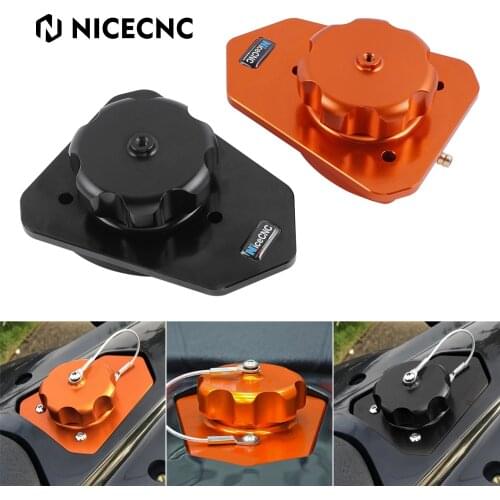 For KTM 690 Enduro & SMC R 2019-2021 Motorcycle Aluminum Fuel Tank Filler Cap Gas Oil Tank Cover Fuel Filler Neck