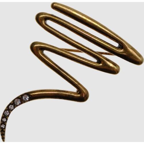 Amorita boutique design Abstraction line brooches