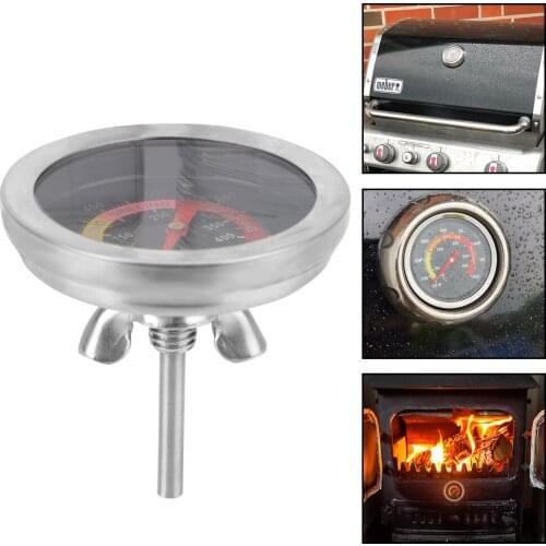 Household Cooking Temp Gauge Oven Thermometer for Kitchen Home Baking 0-400℃ BBQ Smoker Grill Thermometer Instant Read