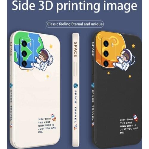 Rocket Man Phone Case For Huawei P40 P40Lite P30 P20 Mate 40 40Pro 30 20 Pro Lite P Smart 2021 Y7a Liquid Silicone Cover
