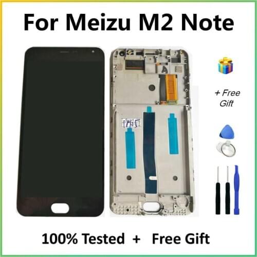 For MEIZU M2 Note Lcd Display Screen Replacement 5.5" For MEIZU M2 Note Digiziter Assembly
