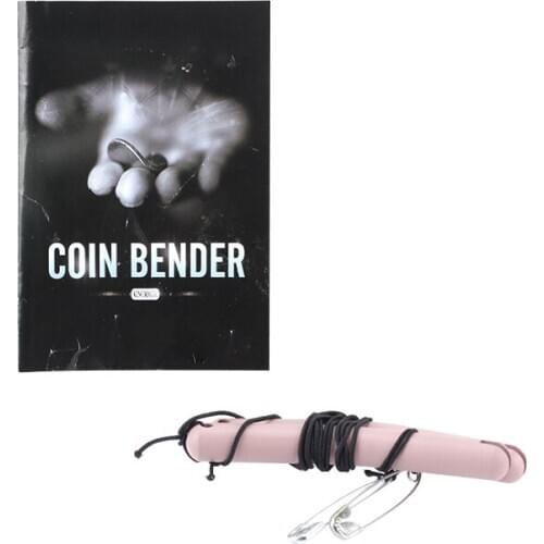 Bender Coin Magic Tricks Bend Signed Coins Street Close Up Stage Magic Prop Magician Gimmick Toys