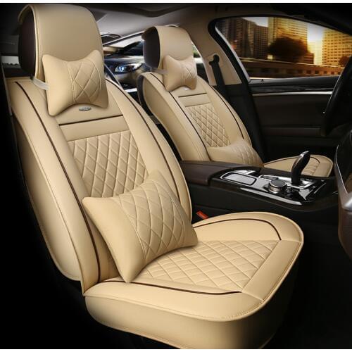 HLFNTF Leather Car Seat cover For Chery Ai Ruize A3 Tiggo X1 QQ A5 E3 V5 QQ3 QQ6 car accessories car-styling
