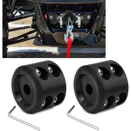 Cable Hook Stop Stopper Line Saver Universal Rubber Winch For Polaris RZR 900 1000 Can-am Maverick X3 Yamaha ATV UTV Winches