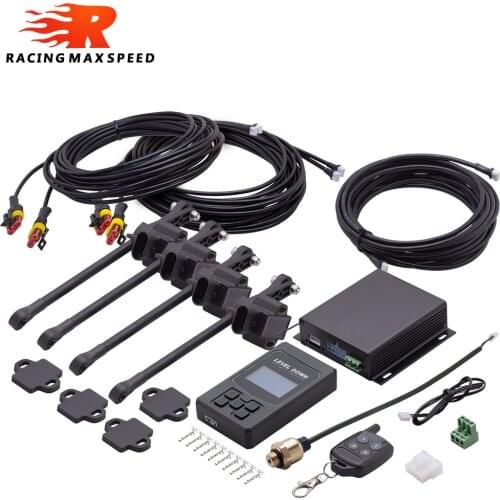 LD4S+ Height Level sensor version Air ride suspension Electronic control system with Support Bluetooth-compatib and wire control