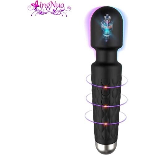 Powerful AV Magic Wand G-spot Massager Vibrator Clitoris Stimulation Dildo Female Vibrator For Women Sex Toys Product for Adults