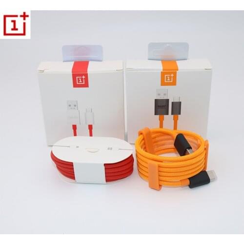 Original oneplus Type c cbale for oneplus 7 7T pro 6T 6 5t 5 3t 3 DASH/WARP Charge cable USB-C Mclaren charging one plus cord